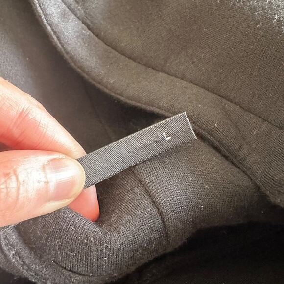 BlackBarrett by Neil Barrett Symmetric Lines Hoodie in Black & Yellow - Picture 5 of 5